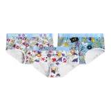 3 Pack (Синий Буква + Синий Украшение + Синий Летающая птица)