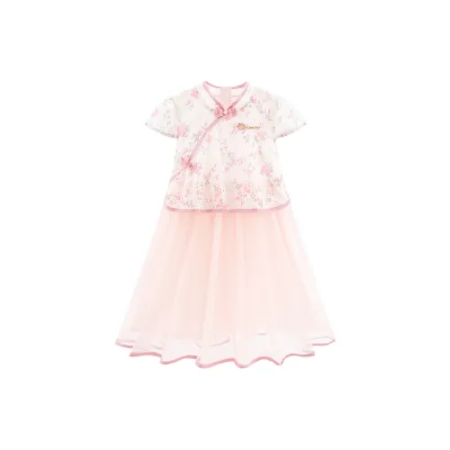 Disney Детское платье розовое для детей 3-7 лет