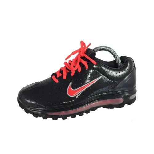 Nike Air Max 2003 SS Амортизация и Дышащий Низкий Топ Повседневная Обувь Женская Черная