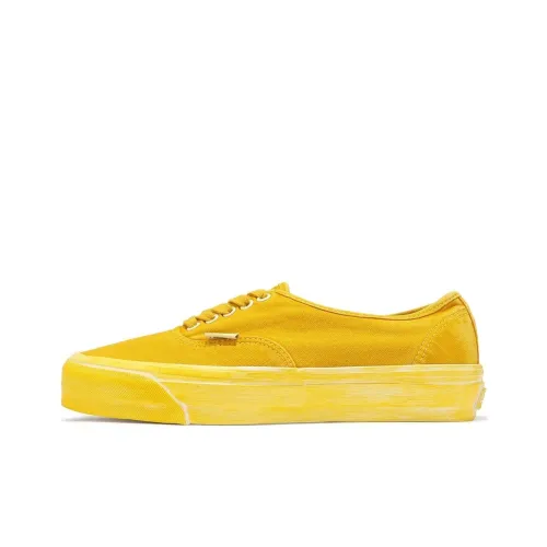 Vans Premium Authentic Slip-Resistant Abrasion-Resistant Low-Top Skateboard Shoes Unisex Yellow Ванс Премиум Оригинальный Противоскользящий Устойчивый к Износу Низкие Кеды для Скейтбординга Унисекс Желтые