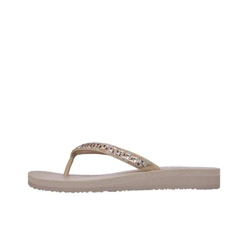 Skechers Meditation Резиновая подошва Слипоны Женские Тауповый