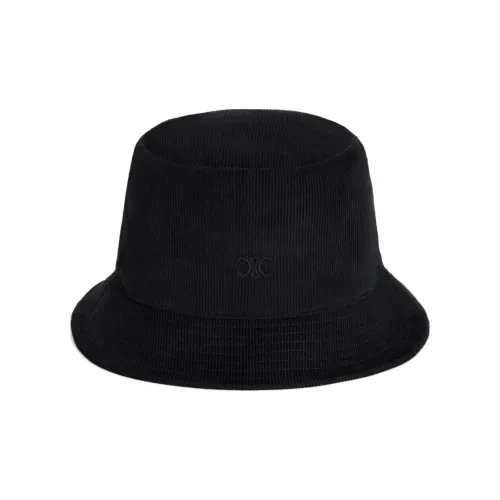CELINE Вельвет Шляпы ведра Мужской Черный