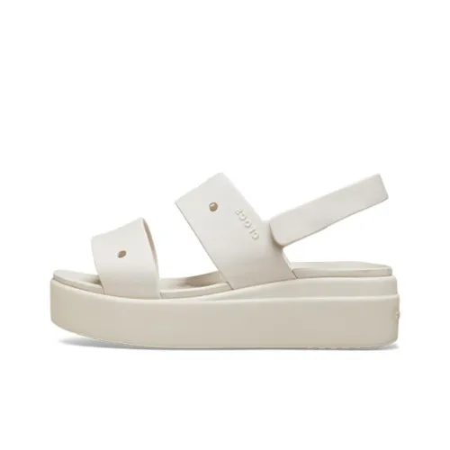 Crocs Пляжные сандалии Женские Белые Серые