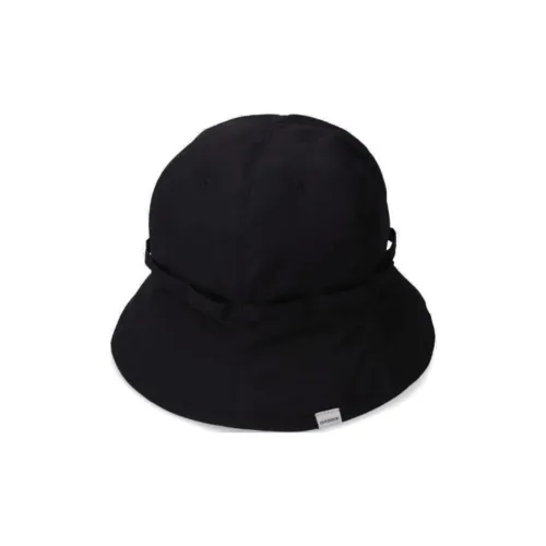 Override Полиэстер Cotton Bucket Hats Женские Черный