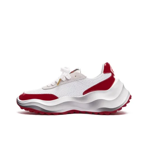 CASABLANCA Atlantis Low Топ Повседневная обувь Мужская Белый Красный