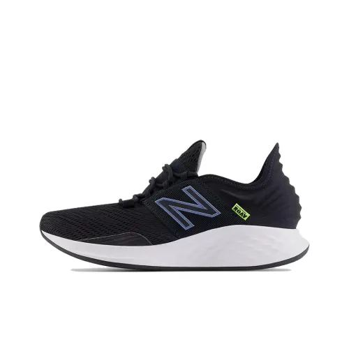 New Balance NB Свежий Foam ROAV Амортизация Износостойкий Низкий Топ Беговые кроссовки Мужской Черный Белый
