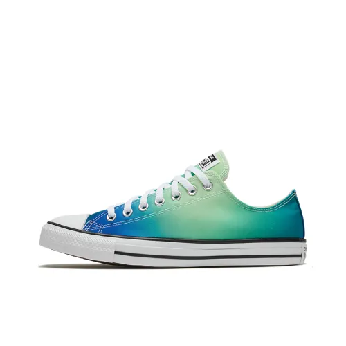 Converse Chuck Taylor All Star Low Топ Кеды Унисекс Синий Зеленый Белый