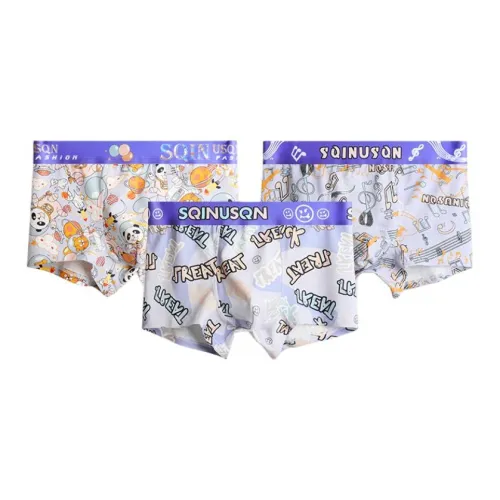 SHIQINUO Мужское нижнее белье 3 штуки