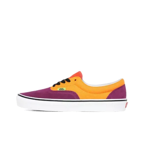 Vans Era противоскользящие низкие кроссовки для скейтбординга унисекс желто-синие фиолетовые