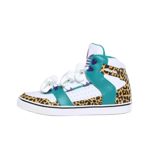 Adidas Originals JS Bones Slip-resistant Abrasion-resistant MID Топ Скейтборд Кроссовки Унисекс Белый Синий