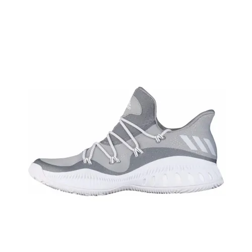 Adidas Crazy Explosive Амортизация Износостойкие Низкие Баскетбольные Кроссовки Мужские Серые