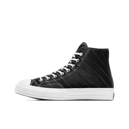 Converse Chuck 70 Устойчивые к истиранию Дышащие Высокие Кеды Унисекс Черные