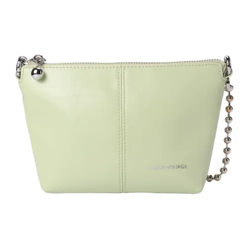 Abbott Винтаж Коровья кожа Сумка через плечо Маленькая Женская Зеленая Фиолетовая