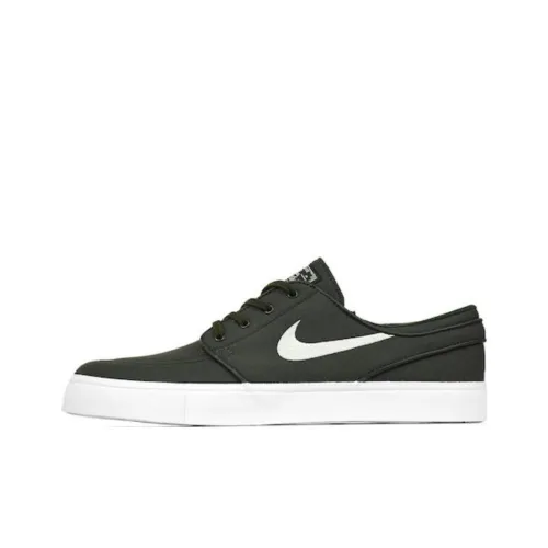 nike SB Stefan Janoski Zoom Cnvs Амортизация Износостойкий Низкий Топ Скейтборд Кроссовки Мужской Графитовый Серый