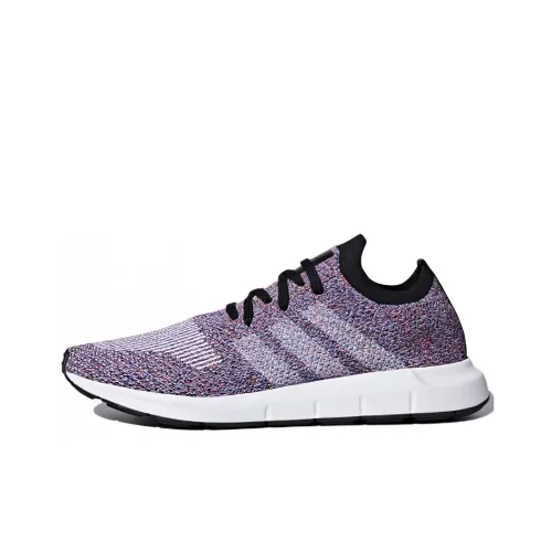 Adidas Originals Swift Run PK Slip-resistant и дышащий низ беговые кроссовки женские фиолетовые