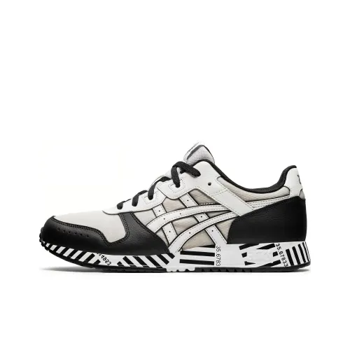 Asics Lyte Classic Устойчивый к истиранию Низкий Топ Повседневная обувь Мужская Белый Черный