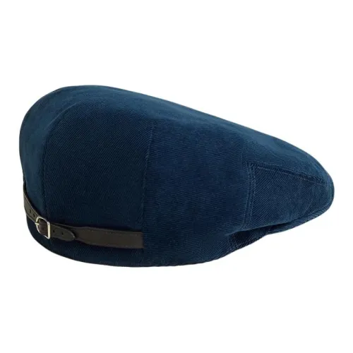 HERMES Эластан Береты Мужской Синий