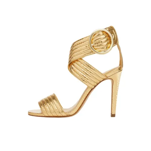 MICHAEL KORS Remi One Ремешок Сандалии 10 см Женские Золотые