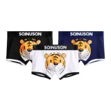 3 шт (Черный + Темно-синий + Белый)