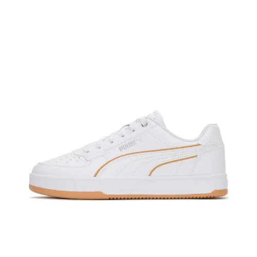 PUMA Caven 2,0 Устойчивый к истиранию Низкий Топ Casual Унисекс Белый Коричневый
