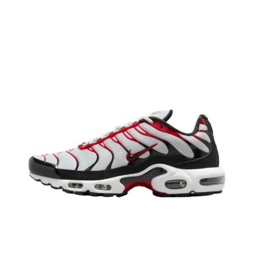 Nike Air Max Plus Устойчивый к истиранию Низкий Топ Повседневная обувь Мужская Черный Красный