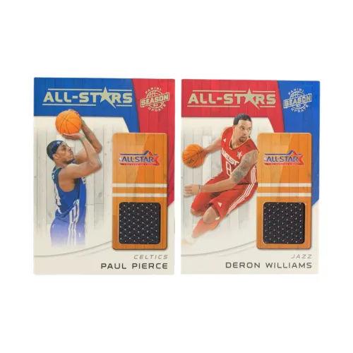 Панини 2010 11 Celtics Пол Пирс The Truth All Star Соревнование Материал+Jazz Williams Материал Звезда Карта пройдет