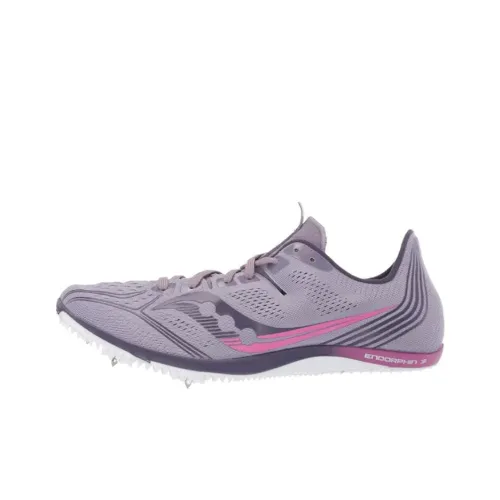 Saucony Slip-resistant Shock Absorbers Lightweight Low-Top Running Studies Women's Purple Сaucony Противоскользящие амортизаторы Lightweight Low-Top Бег Studies Женские Фиолетовый