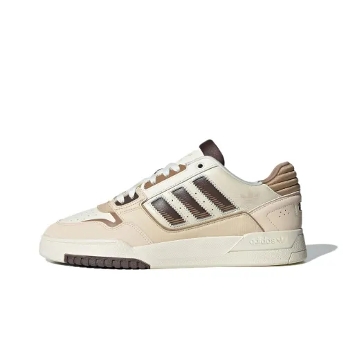 Adidas Originals Drop Step 2,0 Low Топ Скейтборд Кроссовки Унисекс Белый Коричневый