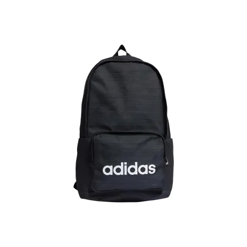 Adidas Рюкзак из переработанного полиэстера с тканью в рубчик стандартный унисекс черный