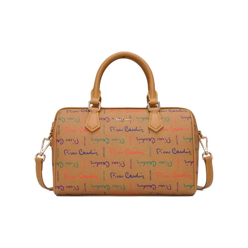 PIERRE CARDIN PVC через плечо одно плечо сумка женская кофе