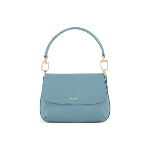 AMANI Lambskin Portable Crossbody Bag Shoulder Bag Women's Turquoise Blue Green