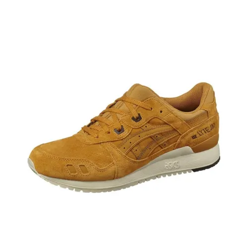 Asics Gel Lyte 3 Low Топ Беговые кроссовки Мужские Желто-белые