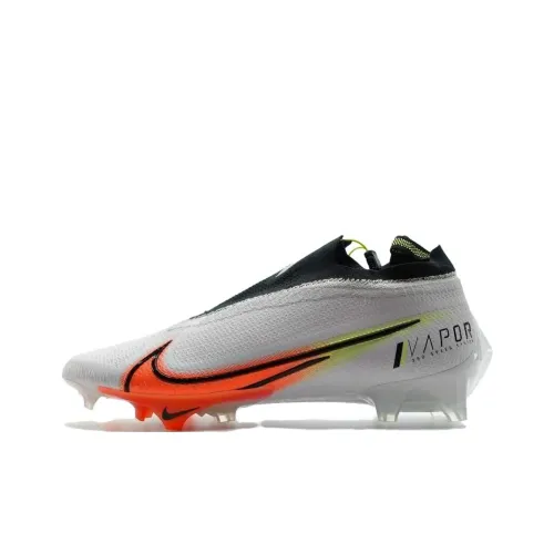 Nike Vapor Edge Elite 360 MG MULTI Ground Амортизация Износостойкие футбольные бутсы унисекс белый