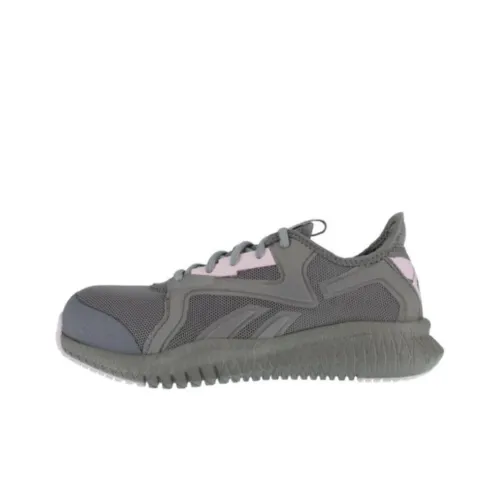 Reebok Низкие Кроссовки Спортивные Женские Серые Розовые