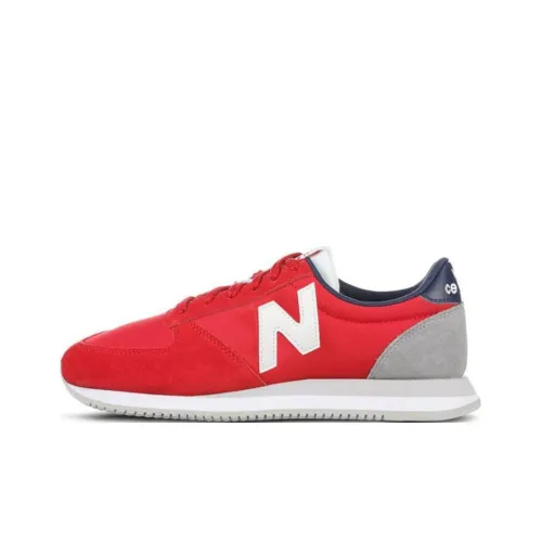 New Balance NB 420 Износостойкий и Легкий Низкий Топ Беговые кроссовки Мужские Красные