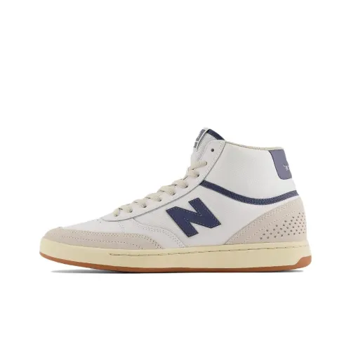 New Balance Numeric 440 High MID Топ Скейтборд Кроссовки Унисекс Белый Синий Серый
