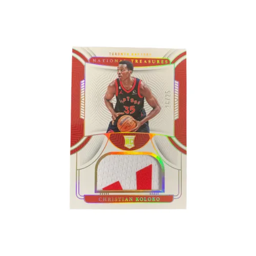 Панини 2022 23 Национальные Сокровища Хищники Кристиан Колок 16 25 Патч Cut to Буква Игрок Карта Коллекция