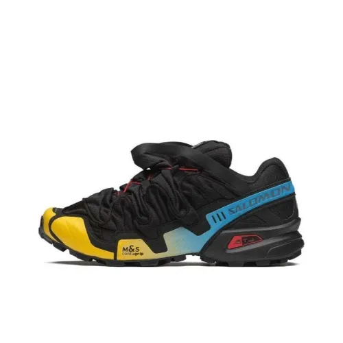 Salomon Collaboration Speedcross 3 Уличная обувь Низкий топ Черный/Лимонный/Трансценд Синий Мужской