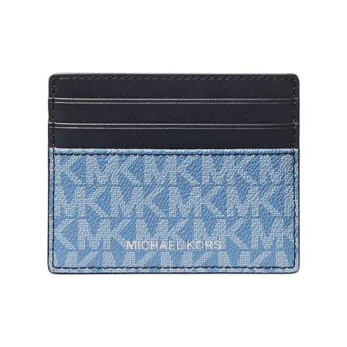 MICHAEL KORS Greyson Холст Картхолдер Мужской Французский Синий