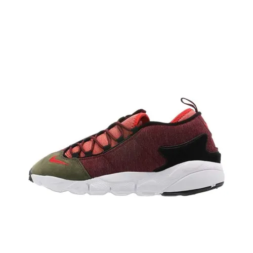 Nike Footscape NM Амортизация Износостойкий Низкий Топ Повседневная Обувь Мужская Красная