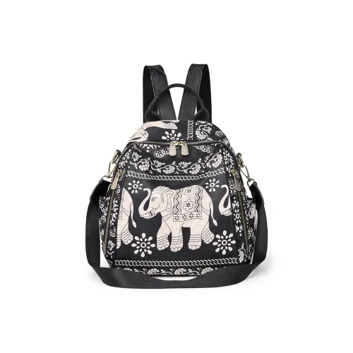 SANTA BARBARA POLO RACQUET CLUB Ткань с коровьей кожей Рюкзак Стандартный Женский