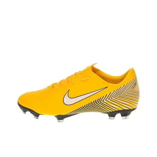 Nike Mercurial Vapor 12 FG Твердый грунт Природная трава Износостойкий И Легкий Футбольные бутсы Мужской Желтый
