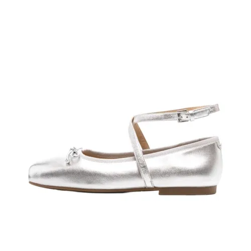 MICHAEL KORS Collette Повседневная обувь Женская Серебряная