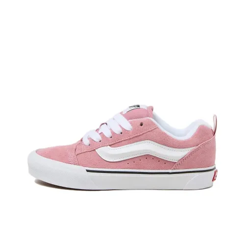 Vans Knu Skool Скейтборд Кроссовки Низкие Розовые Унисекс