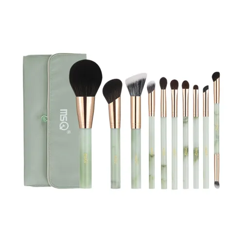 MSQ 10 шт Yodai Makeup Brush Набор Легко смешивается Инструмент для макияжа Дружественный к коже Контуринг Щетка Коробка