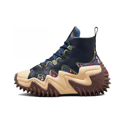 Конверс Run Star Motion CX High Топ Кеды Унисекс Черный