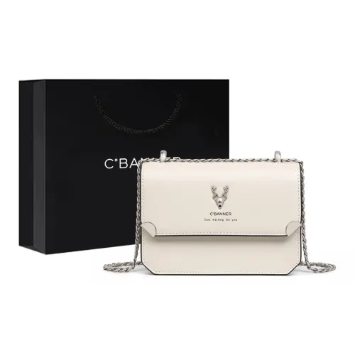 C°BANNER Сумка через плечо из коровьей кожи с синтетической кожей маленькая квадратная сумка сумка с цепочкой женская