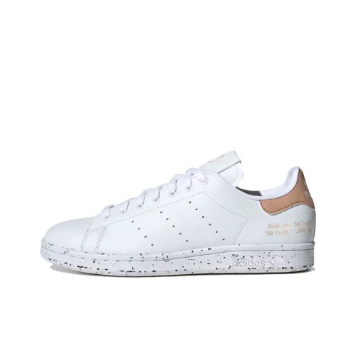 Adidas Originals Stan Smith Slip-on Resistant Low Top Скейтборд Кроссовки Unisex Light Розовые Белые