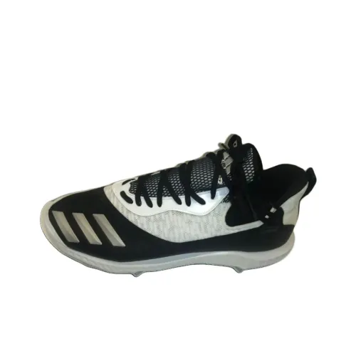 Adidas Icon V Bounce Ледяной Аbrasion Resistant Дышащий Низкий Топ Кроссовки для тренировок Мужской Черный Белый