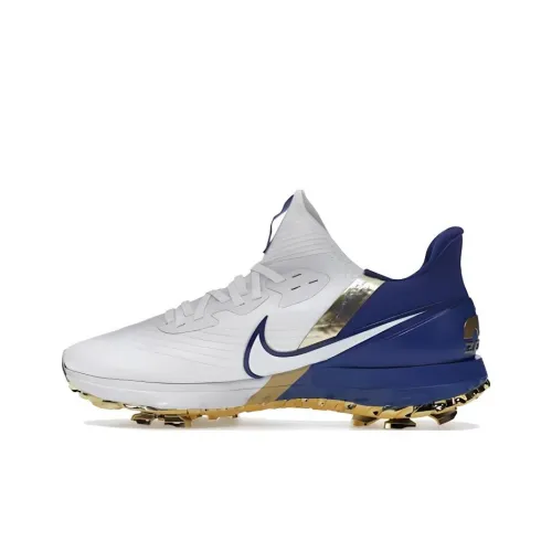 Nike Air Zoom Infinity Shock Absorbers Slip-resistant Low Golf Shoes Unisex White Найк Эйр Зум Инфинити Шок Абсорберз Слип-Резистент Низкие Туфли для гольфа Унисекс Белый